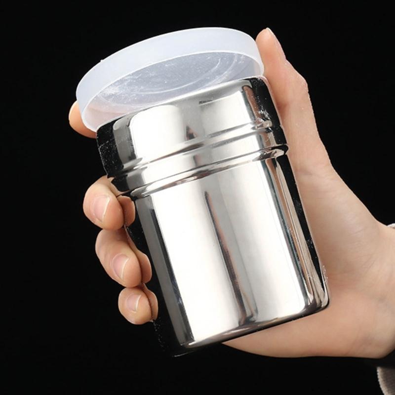 Seasoning Jar Seasoning Box Easy To Use Spices Jar Spices Tins Spices Container with Lid 304StainIess Steel Material