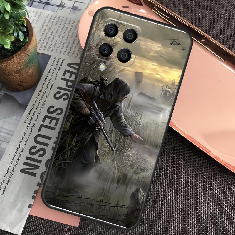 Stalker Clear Sky Case For Samsung Galaxy M15 M55 M13 M23 M33 M53 M31 M51 M14 M34 M54 M20 M30s M12 M32 M52