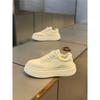 Casual trendy shoes daily lace-up platform low-top shoes autumn dnh