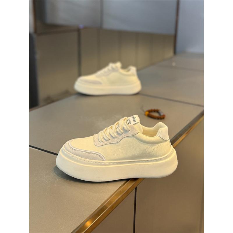 Casual trendy shoes daily lace-up platform low-top shoes autumn dnh
