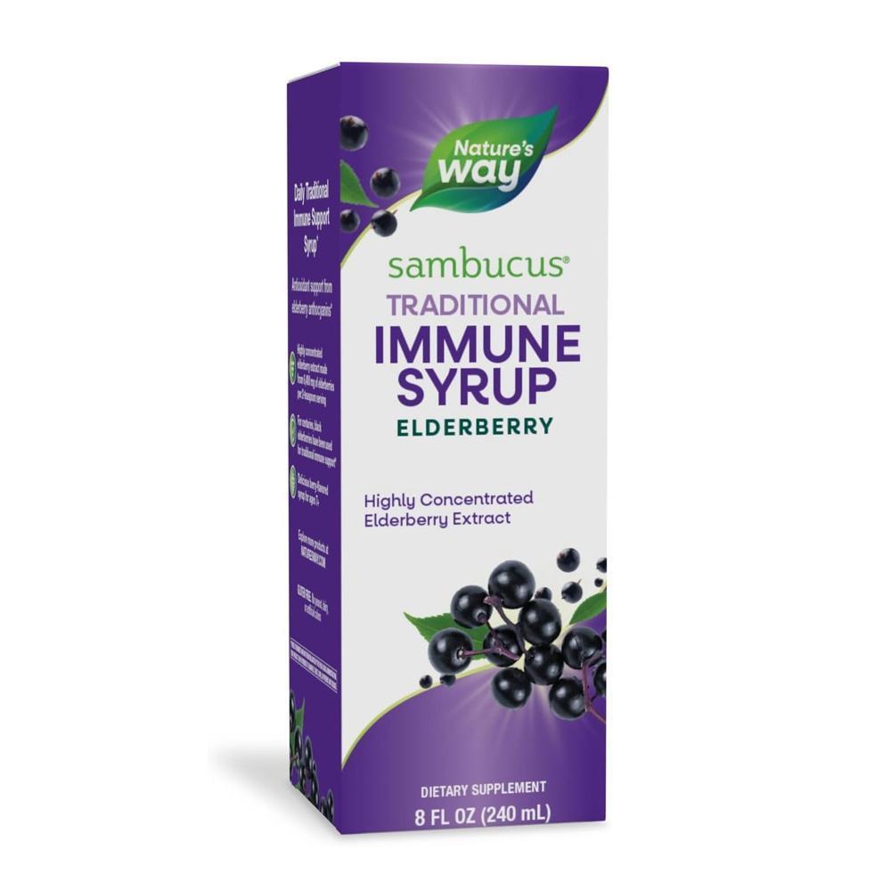 Sambucus Elderberry Traditional Immun Syrup, 8 Fl Oz