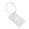 Aluminum Alloy Travel Luggage Tags Baggage Suitcase Address Tag Label