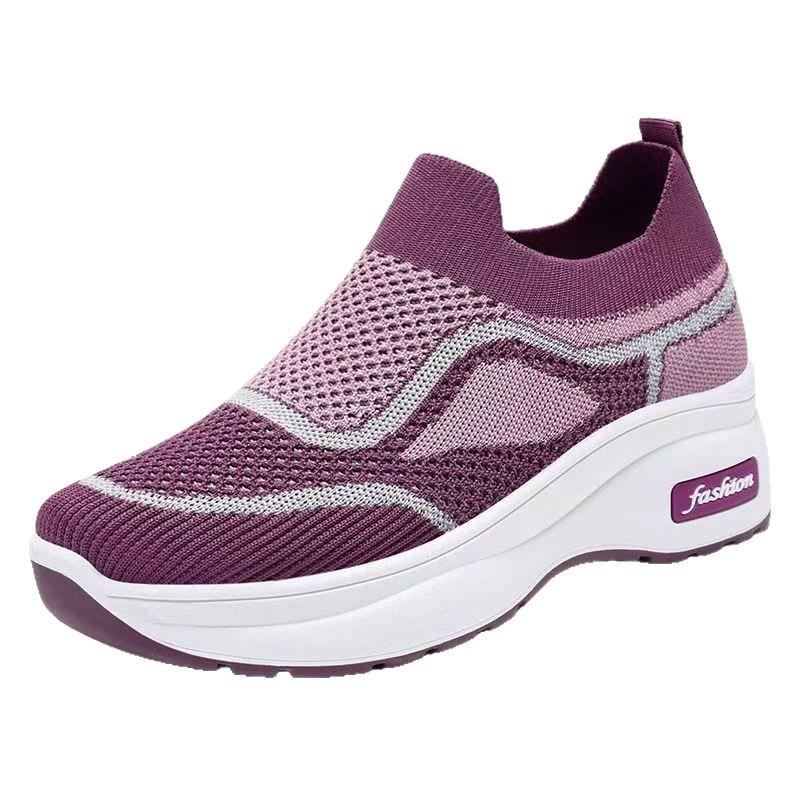 Mom Shoes, Thick-soled Casual Women's Shoes, Height-increasing Shoes, Breathable Shoes