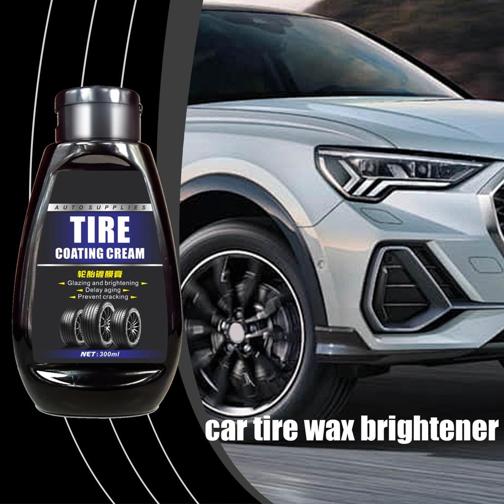 Rukjmqi Tire , Wheel Polish, Wet Tire Shine Polish | UV Resistant Wheel Dressing