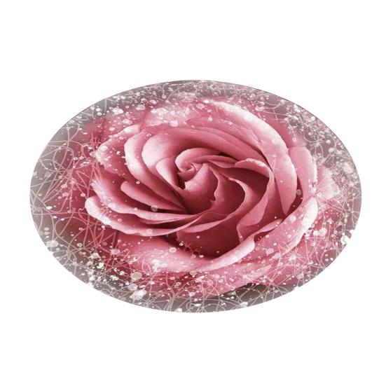 

Коврик для пола Быстросохнущий Нескользящая Основа с Точечным Тиснением 3D Рисунок Розы Коврик для Ванной Мягкий Впитывающий Коврик для Ванной 60cm E