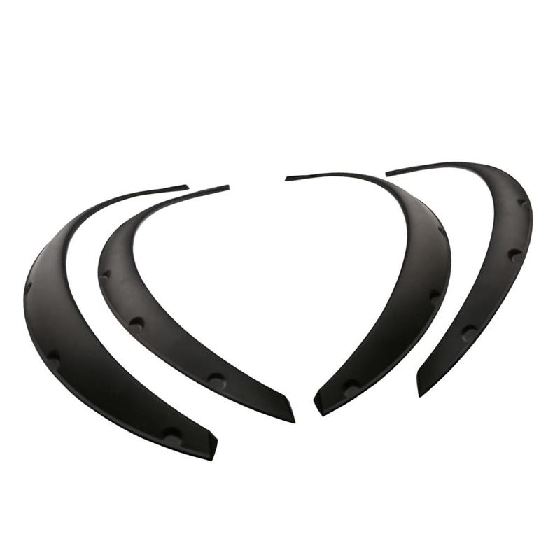4 Pieces Universal Car Mud Splash Guard Wheel Arch Ornament for 80 LX450
