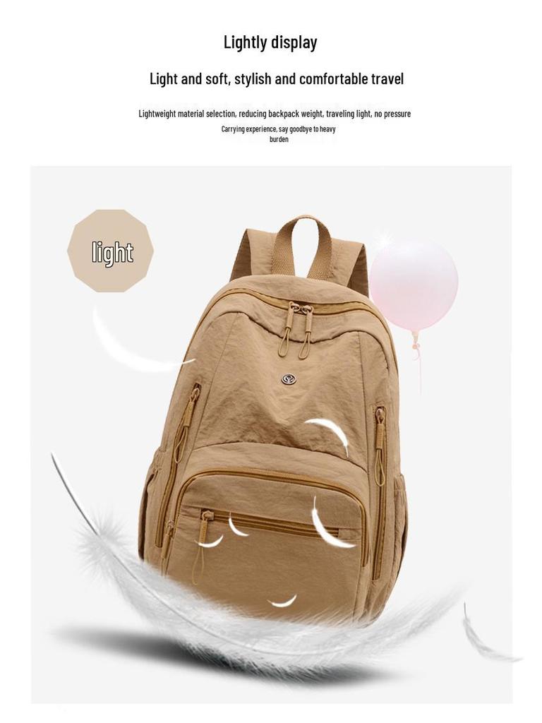 2025 Lightweight Large Capacity Backpack - Women's Travel, Hiking, College