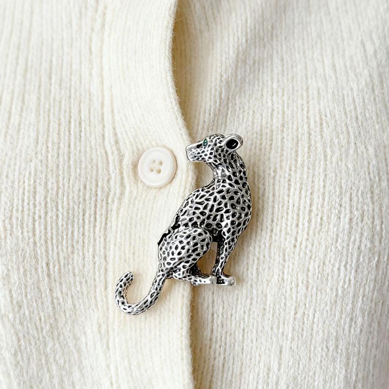 Broșă Leopard Ac de Bijuterii Animal Palton de Iarnă Rochie Accesorii de Petrecere Cadou