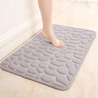 Tappetino da bagno Yousheng, super morbido, resistente all'usura, altamente assorbente, antiscivolo, per cucina, ingresso, porta