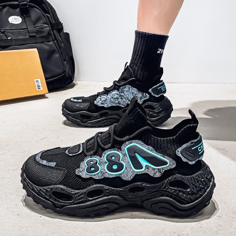 

Модные кроссовки CYYTL Мужская обувь Повседневная Дышащая Летняя Уличная для Хайкинга Тенниса Модная Спортивная для Бега Роскошные Лоферы на Платформе Дизайнерские 39