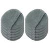 2/5/10Pcs 5-inches Microfiber Wax Applicator Pad Ultra Soft Car Polishing Sponge with Finger Pocket Auto Care Polish Foam Sponge