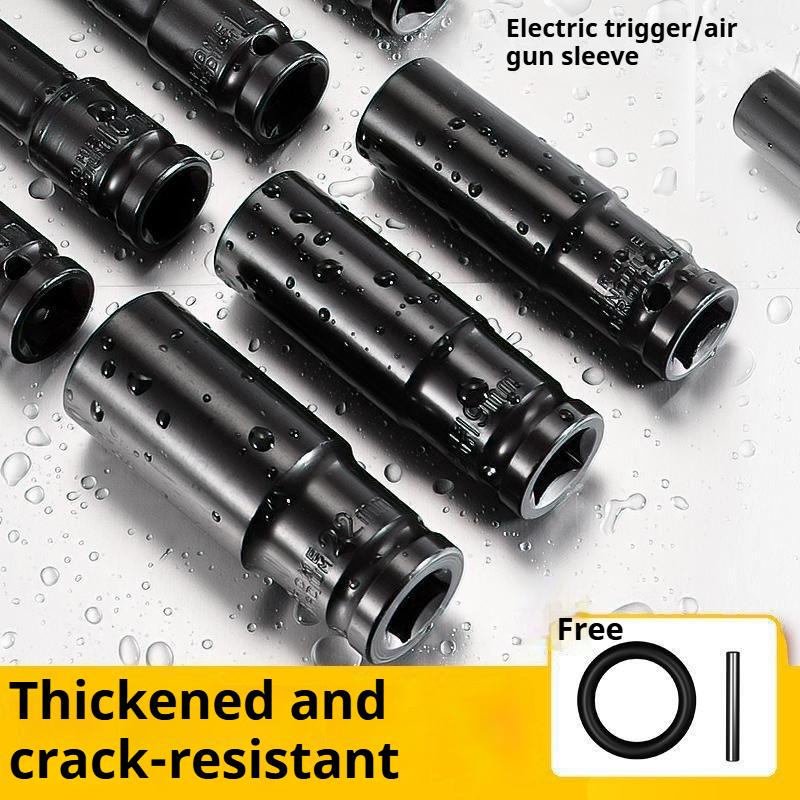 Elektrischer Schraubenschlüssel Verlängerte Sechskantnuss Pneumatische Luftpistole Vertiefte Stecknuss Luftschrauber Autoreparaturwerkzeug