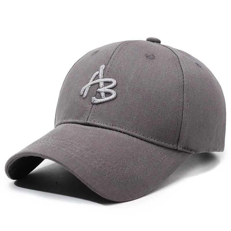Trendy Embroidered Letter Baseball Cap With Adjustable Fit For Casual Men And Women