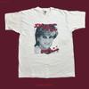 Vintage 90er Prinzessin Diana Selten von Wales Königin Herzen T-Shirt Gr. XL vintage Gewaschen Atmungsaktiv Mode Streetwear Lässig