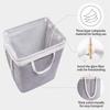 Large Capacity Foldable With Handles Home Living Room Bathroom Dirty Clothes Storage Basket Freestanding Laundry Hampe