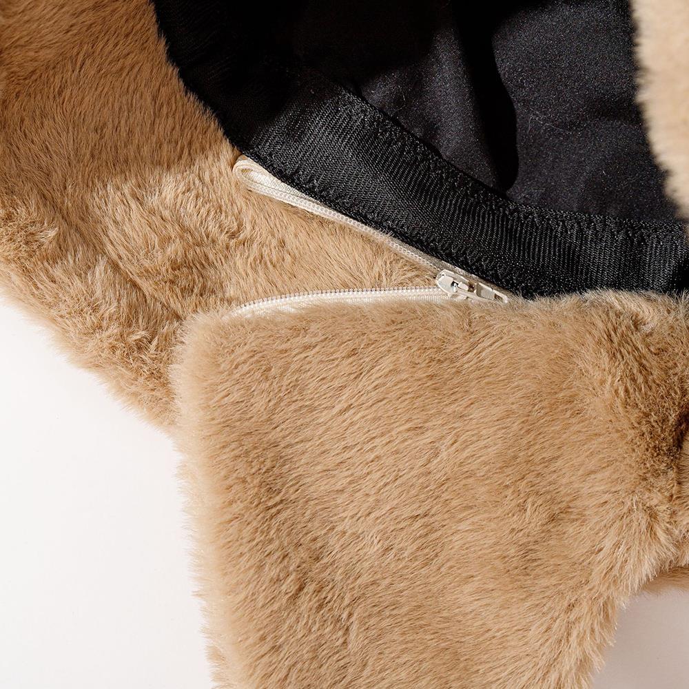 Winter Hat With Earflap Luxury Fisherman Hat Solid Color Beanie Panama Lady Hiking Fur Hat Bucket Hats Warm Thicken Barrel Cap