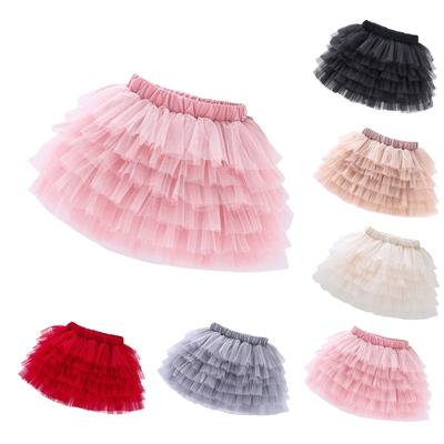Summer Children's Cute Skirt Girls All Over The Puffy Princess Skirt