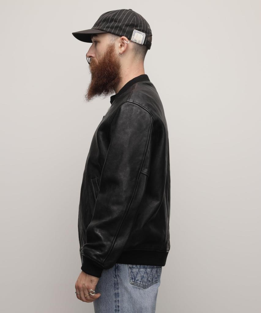 Schott Bowery Jacket, Men's, Size XL, 010, Black, 782-5950013