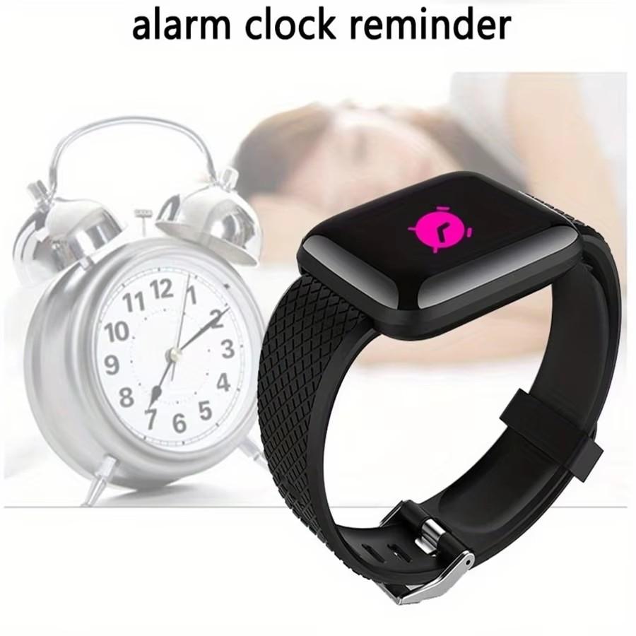 New For Multifunction Smart Watch Kid Men Woman Message Remind Music Control Sport Step Calories 116 Smartwatch Alarm Clock