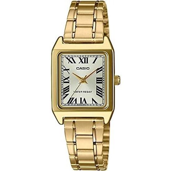 CASIO Standard Quartz Ladies Watch LTP-V007G-9B Gold Metal Band Overseas Model
