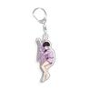 For Demon Slayer Tokitou Muichirou Daki Akaza Douma Gyutaro Acrylic Selfmade Cartoon Anime Keychain Pendant Toy Gift 5cm