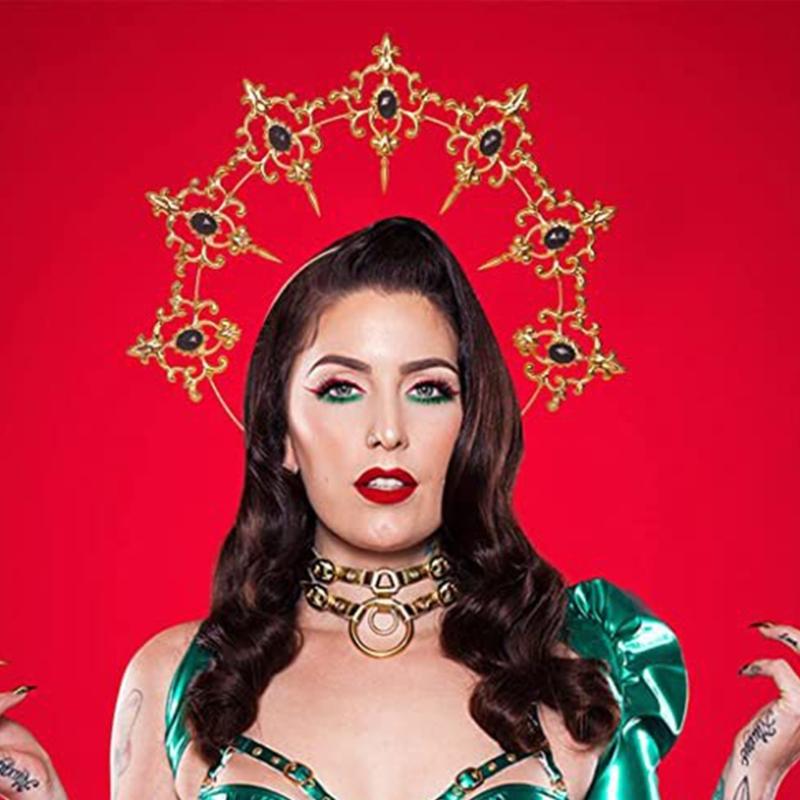 Alloy Crown Tiaras Headband Cosplay Wedding Hair Accessories Ladies Hair Hoop