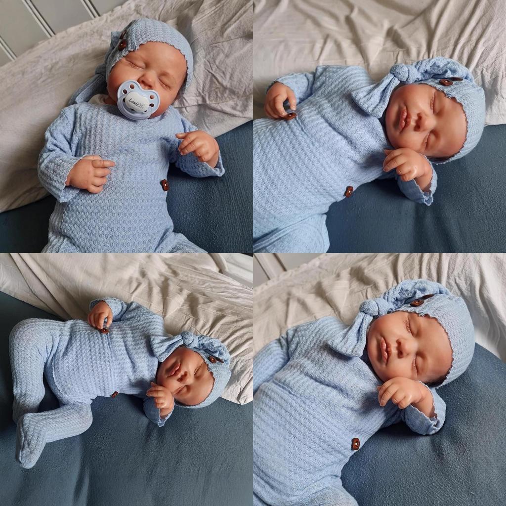 Silicone Reborn Baby Doll 49cm Realistic Toy For Collectors And Gift Recipients