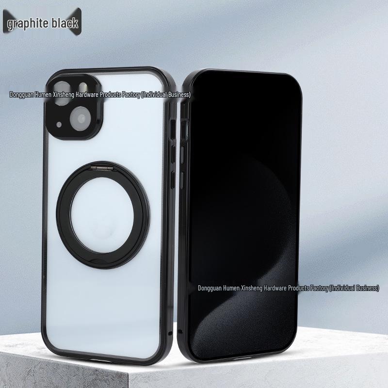 Apple Pro Max 360° Rotating Magnetic Stand Case - Full Coverage Protective iPhone 16 Case by Magnet King