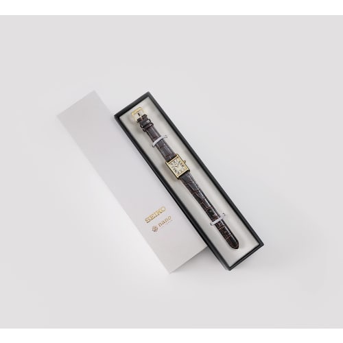 Seiko Watch Watch Seiko Selection Nano Universe Collaboration Ladies Vintage Style SSEH002 Ladies Dark Brown