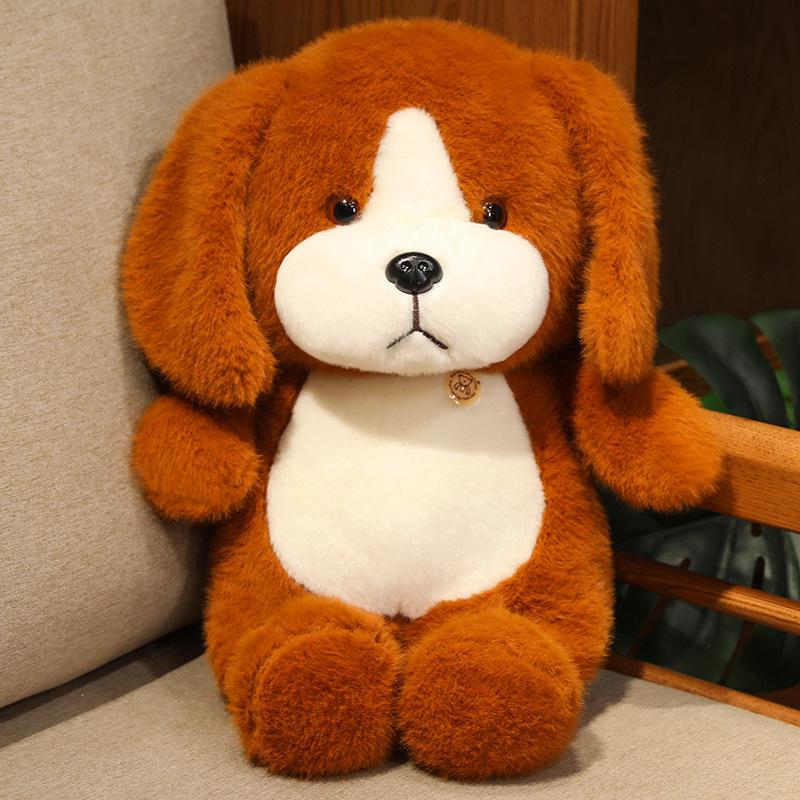 

Cute cat doll plush toy beagle doll children s company soothing rag doll birthday gift 38cm（0.3kg）