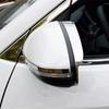 For Hyundai Tucson 2015-2019 Car Rearview Side Mirror Rain Eyebrow Shield Cover Frame Sticker Protector Exterior Part Carbon