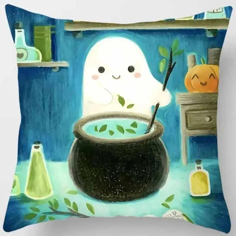 Fairy Tale World Cartoon Pillowcase Car Ornaments Office Living Room Sofa Home Pillowcase