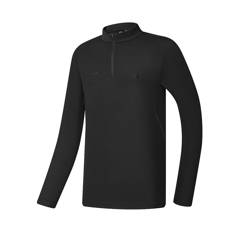 New FILA Workout Clothing Men Pitch Black A11M441202FBK