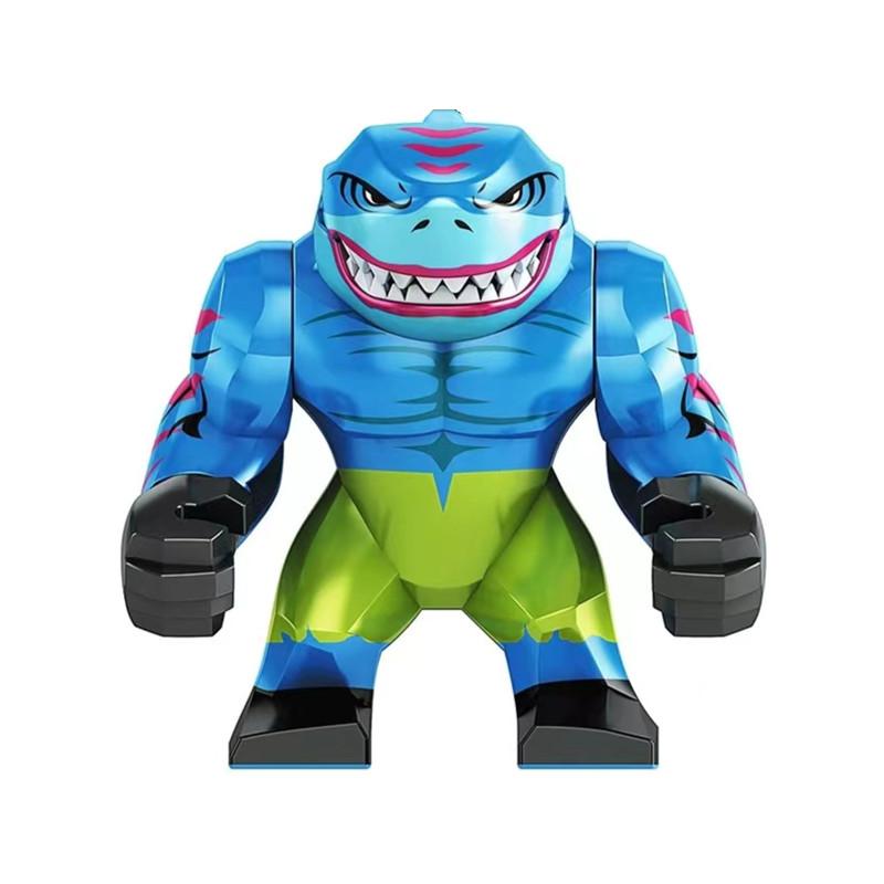 Big Shark Dwarf Boar Horned Sheep Mount Animal Armor Accessories Weapons Medieval Knight Figures Building Blocks Children Toys