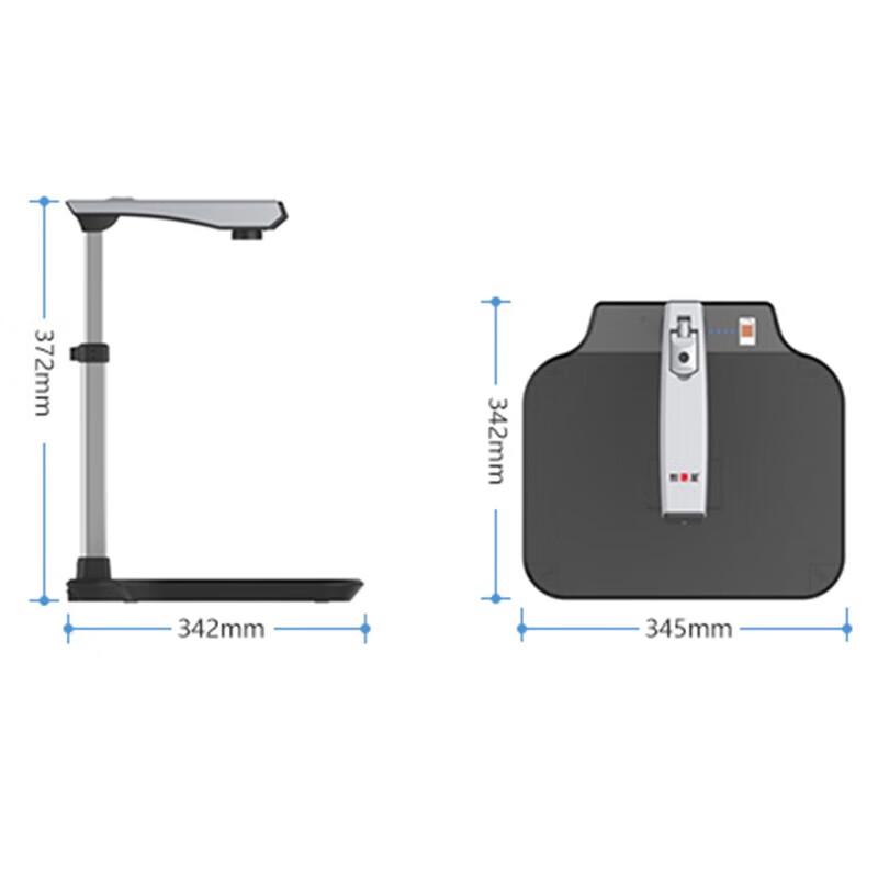 Zhihuixing D10A3 A3 10MP High-Speed Document Scanner CN plug (adapter included)