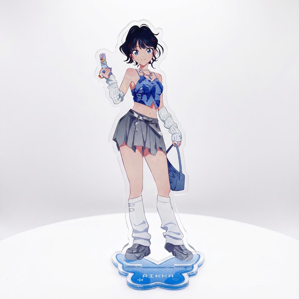 

Gridman Universe Ssss.dynazenon Acrylic Standee ( Chise, Akane, Hime, Nikke) - Figurine Model, Cosplay, Desktop Decoration 15 cm