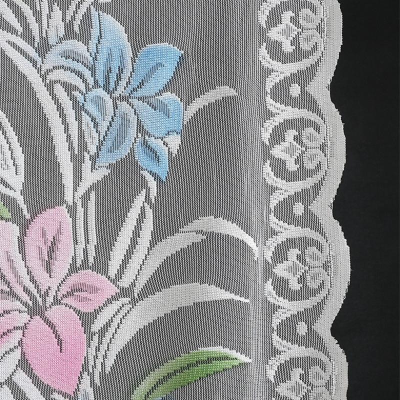 Lace Tear Pull Roller Blind Day Night Double Layer Lift Curtain for Window Home Decor