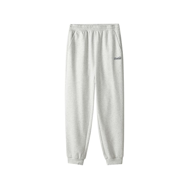 Skechers Soft And Comfortable Versatile Casual Pants Women Bottoms Light-White Gray L324W064-0248 S