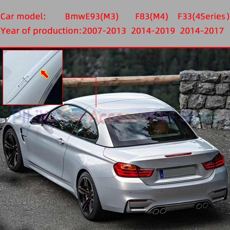 Car Accessories Convertible Roof trim cover Trim Strip Accessory Painted For BMW E93/M3 07-13 F83/M4 14-19 4Series F33