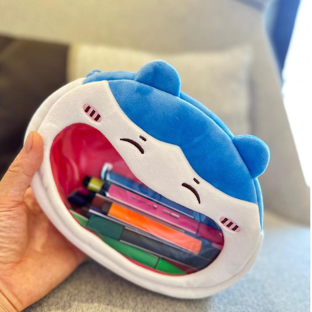 Chiikawa Cartoon Usagi Hachi Ji'i Plush Pencil Case - Cute, Large Capacity Storage