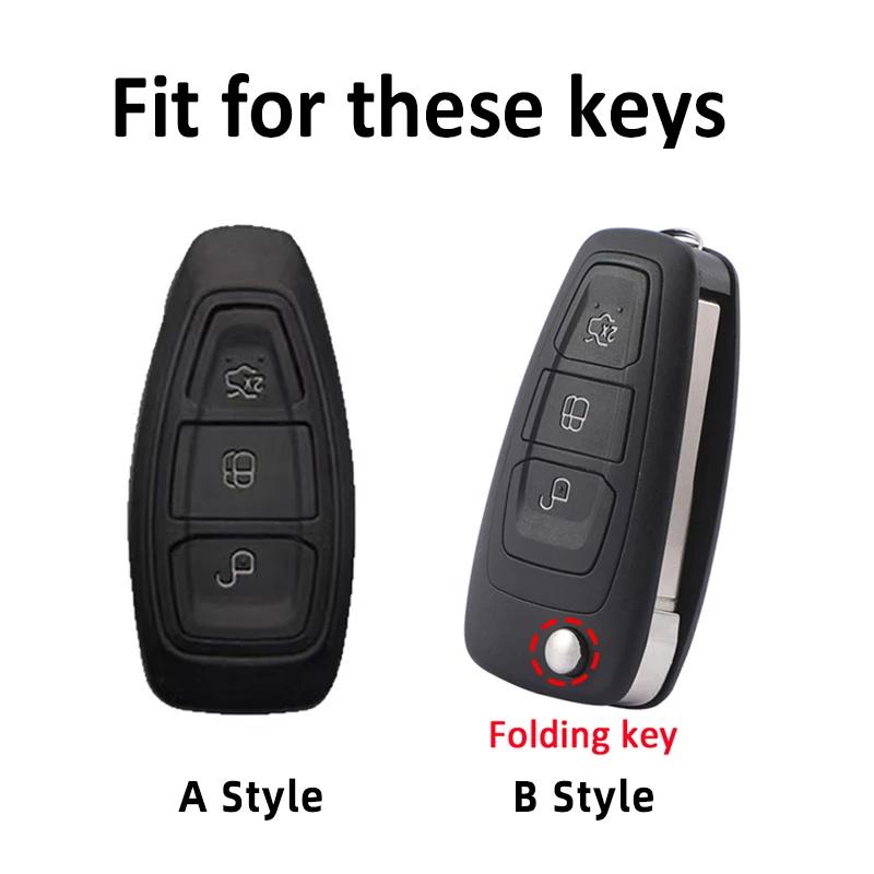 Tpu Housing Remote Fit For Ford Fiesta Focus 3 4 Mondeo Ecosport Kuga Focus St Auto Smart Intelligent Key Fob Cover Case Protector Auto Accessories