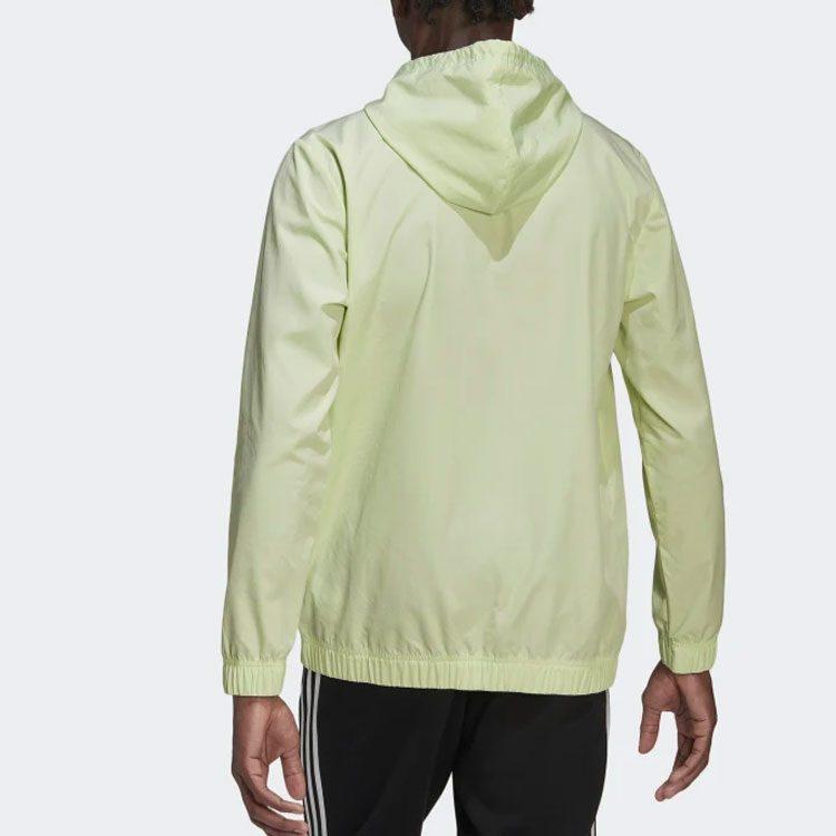 adidas Jackets Men's Green Hooded Moderate Other HE4304