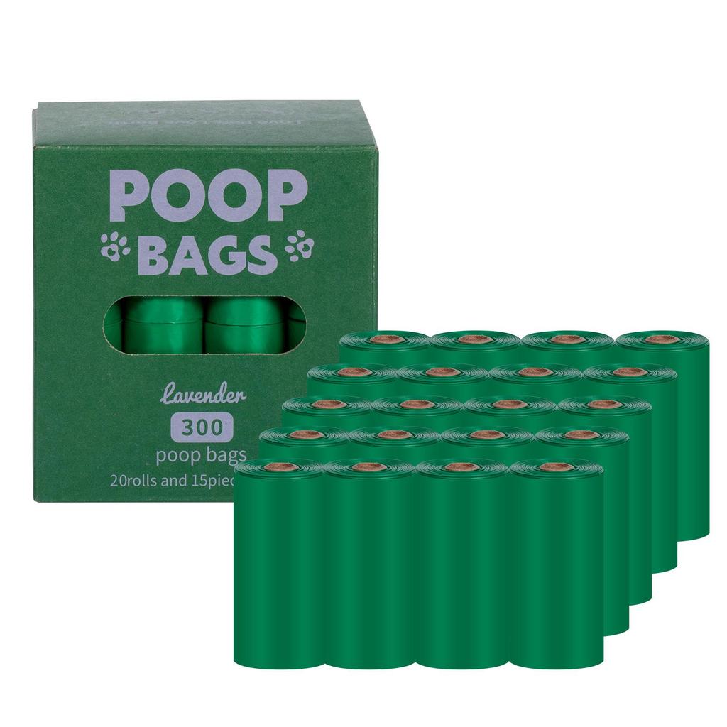 Eco-friendly Biodegradable Dog Waste Bags with Dispenser
