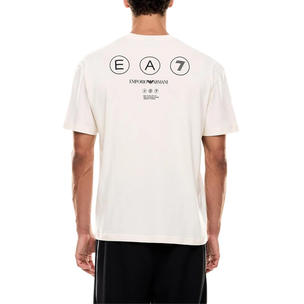 Emporio Armani EA7 Cotton Loose Fit Short Sleeve Crew Neck T-Shirt Men Tops 7M000976-AF17789-U1105