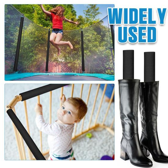 4 szt. 100 cm Piankowa listwa antykolizyjna Pływające Jumbo Makarony do basenu luzem Wstępnie nacięta Pusta Piankowa wyściółka ochronna Rura zderzaka