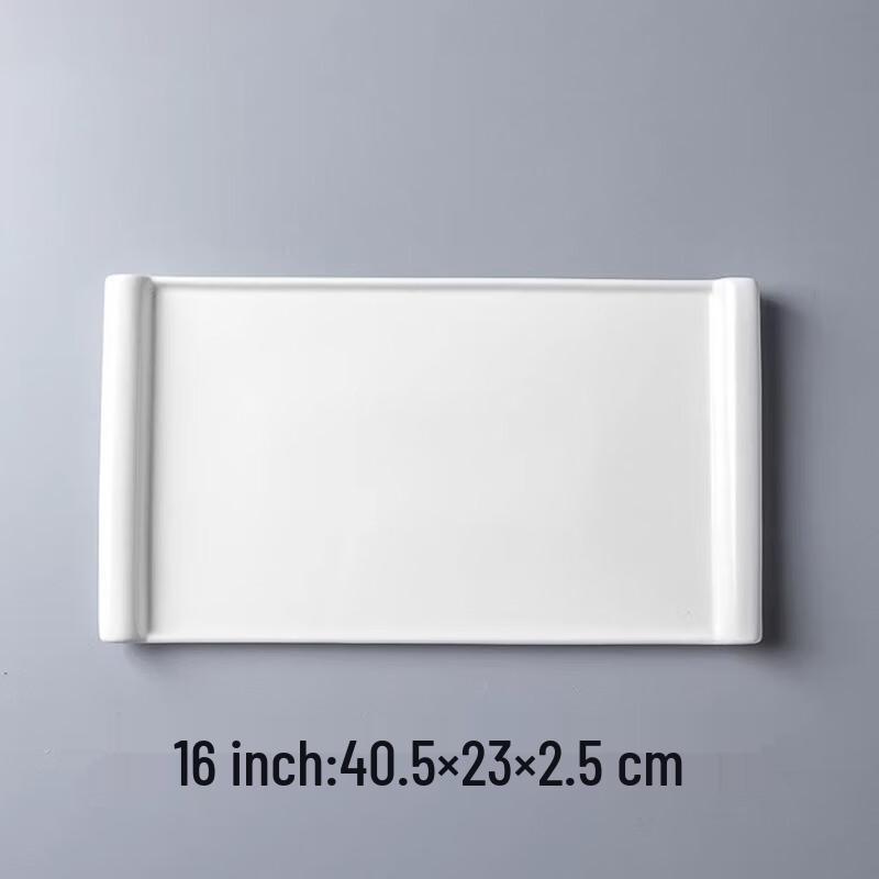 Commercial Rectangular Ceramic Flat Plate