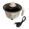 Electric Cooking Pot Nonstick Skillet for Pasta White