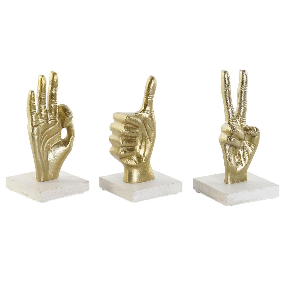 

Декоративная статуэтка DKD Home Decor Черный 10 x 10 x 20 см Loft Hands (3 единицы)