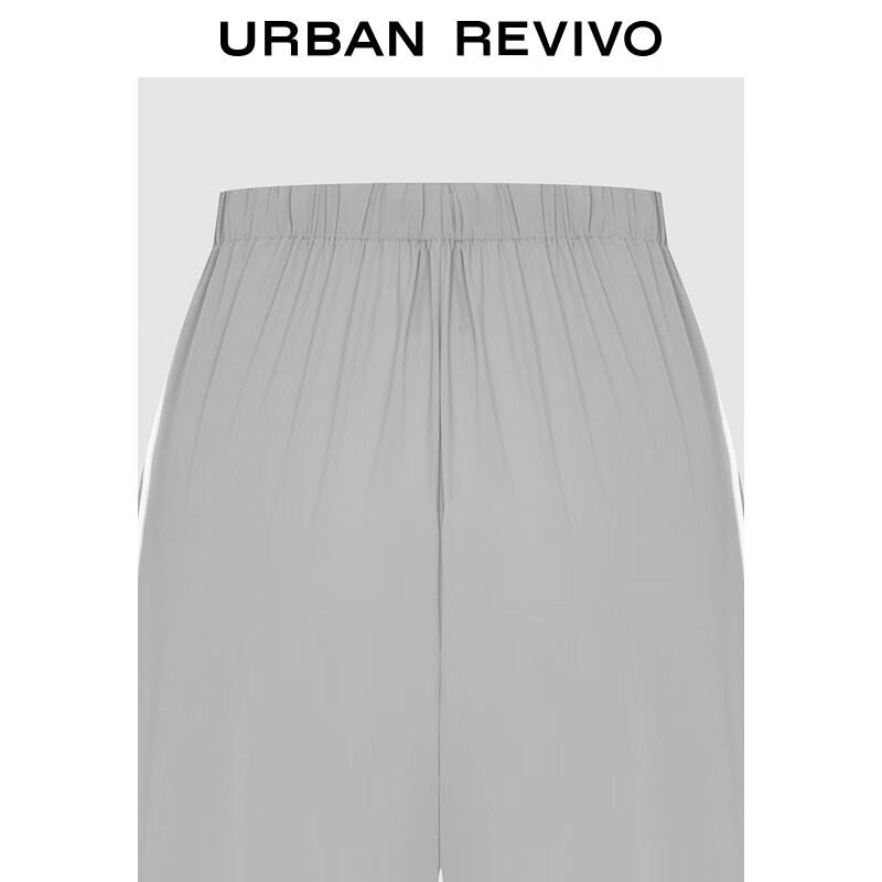 UR Women's Elastic Waist Drawstring Wide-Leg Pants