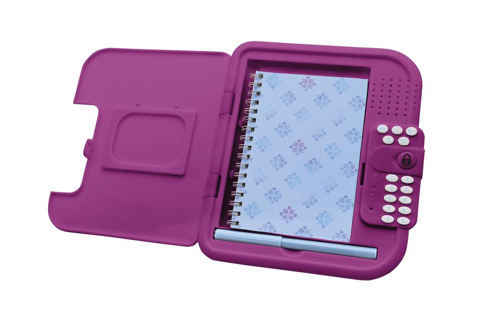 Lexibook Digital Lockable Diary Case with Voice Recorder, Frozen Design, SD50FZ, Authentic
